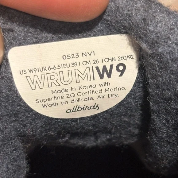 Allbirds Women's Wool Runner Size 9 - Picture 7 of 7